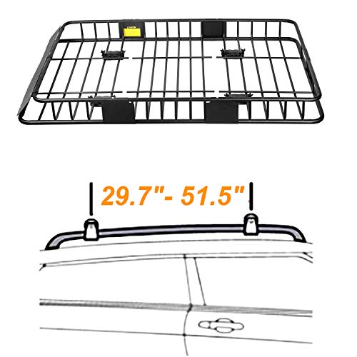 Roof Rack Basket with Extension