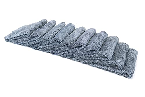 Korean Plush Premium Edgeless Microfiber Detailing Towels (10 Count)