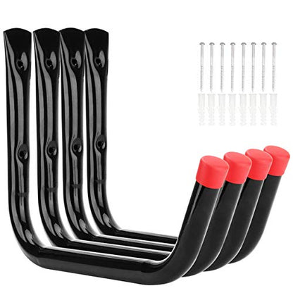 Heavy Duty Garage Storage Hooks (4 Count)