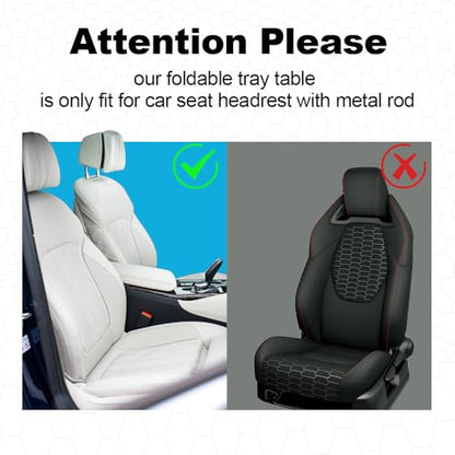 Car Back Seat Tray with Extendable Table
