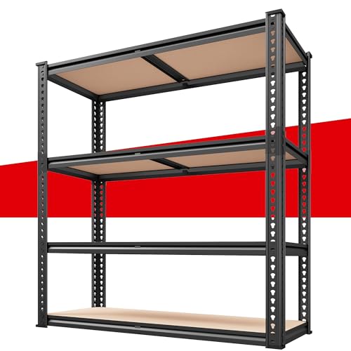 40" W Garage Shelving with Rolled