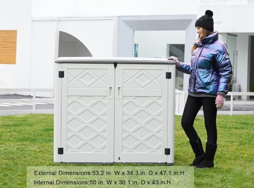 Larger Outdoor Storage Shed Weather Resistance
