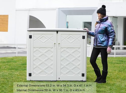 Larger Outdoor Storage Shed Weather Resistance