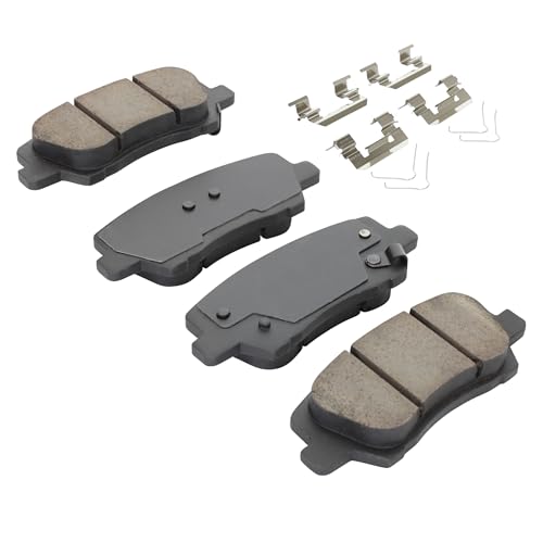 Rear Semi Metallic Brake Pads