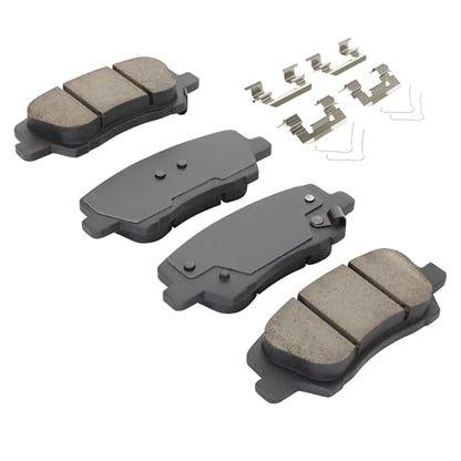 Rear Semi Metallic Brake Pads