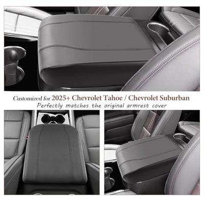 2025 2026 Tahoe Center Console Cover for 2025 2026 Chevrolet Tahoe