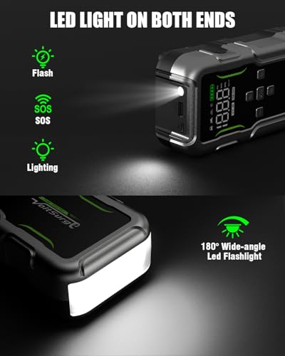 8000A Jump Starter with Air Compressor