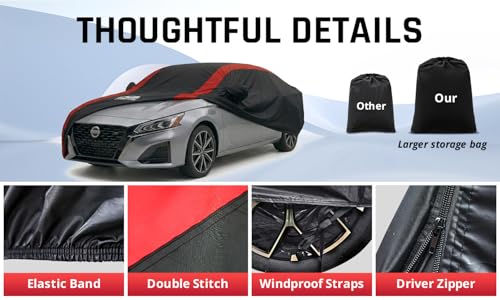 Altima Car Cover Waterproof Custom Fit for Nissan Altima 2002