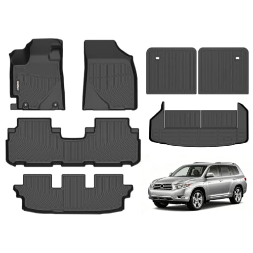 GINNOWY Floor Mats & Cargo Liner for 2008