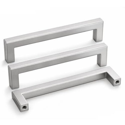25 Pack 6-1/4 Inch Brushed Nickel Cabinet Pulls Drawer Handles (25 Count)