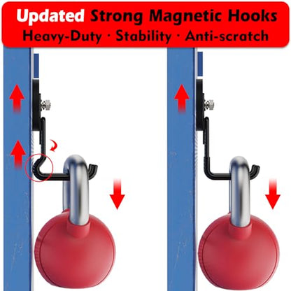 Upgraded Strong Magnetic Hooks Heavy Duty (4 Count)