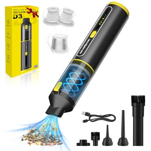 Car Vacuum 20000Pa Powerful Suction Mini Vacuum Cleaner Blowing & Inflating 4