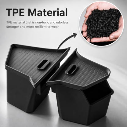 Rear Trunk Storage Bins with Lids for 2025 (2 Count)