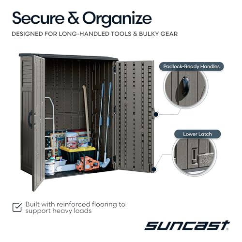 54 Cu Ft Medium Vertical Storage Shed