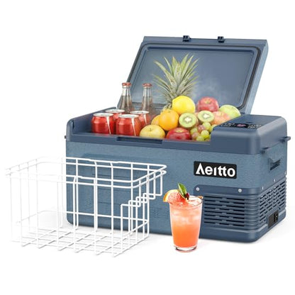 12 Volt Car Refrigerator 20Quart Car Fridge Freezer Electric Cooler Portable Cooler 12V Fridge RV Refrigerator