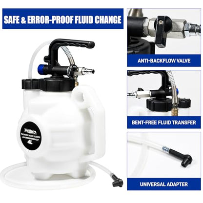 4L Vacuum Brake Bleeder Kit One Person