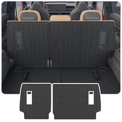 2nd Row Kick Mats for 2025 2026 Toyota 4Runner 7 Seats Gas (2 Count)