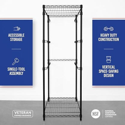 5 Tier Steel Tote Rack for 27 Gallon Bins