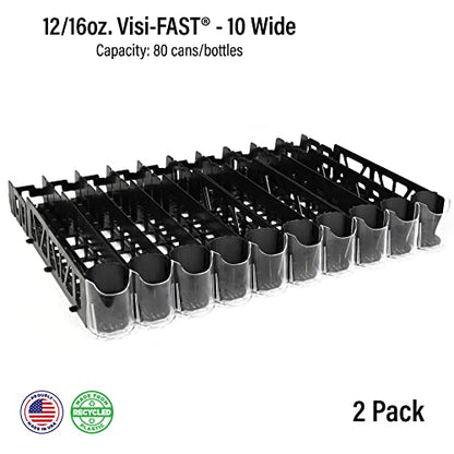 Visi FAST Spring Push Drink Dispenser (2 Count)