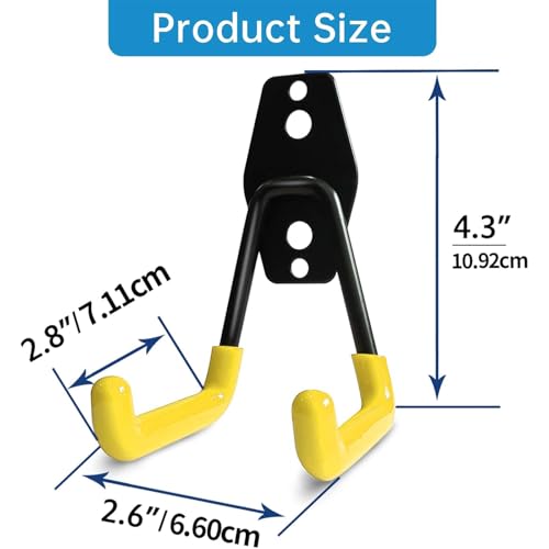 2 Pack Garage Storage Utility Hooks