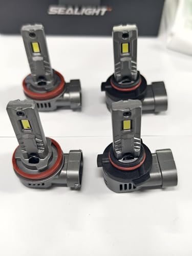 9005 and H11 Bulbs Combo (4 Count)