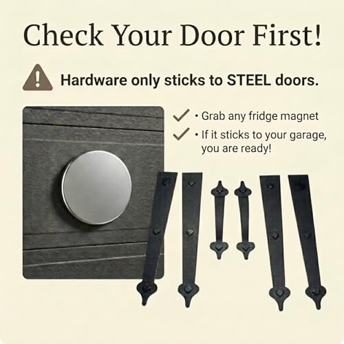 Garage Handle and Hinge Magnets (4 Count)