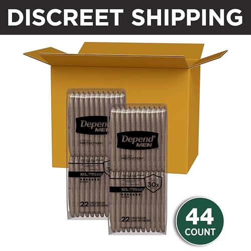 Fresh Protection Adult Diapers for Men (44 Count)
