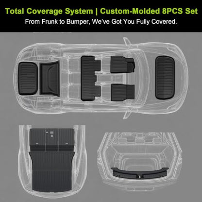 Floor Mats for 2025 2026 Tesla Model Y Juniper Accessories