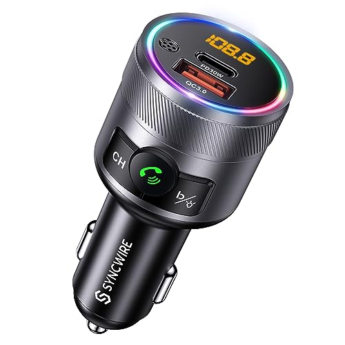 Bluetooth 5.4 FM Transmitter for Car