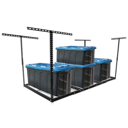 3x6 Overhead Garage Storage Rack Adjustable Ceiling Garage