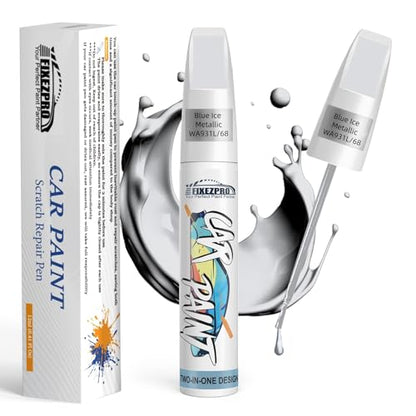 WA931L 68 Blue Ice Metallic Touch Up Paint for Chevrolet Car Paint Scratch Repair Exact Match