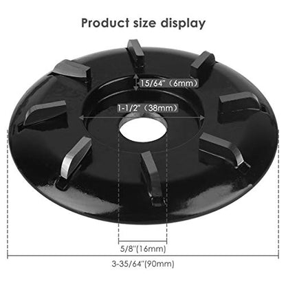 Wood Turbo Carving Disc