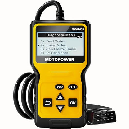 MP69033 Car OBD2 Scanner Code Reader Engine Fault Scanner CAN Diagnostic Scan Tool for All OBD II Protocol Cars Since 1996