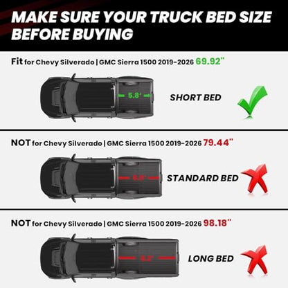 Truck Bed Mat for Chevrolet Silverado