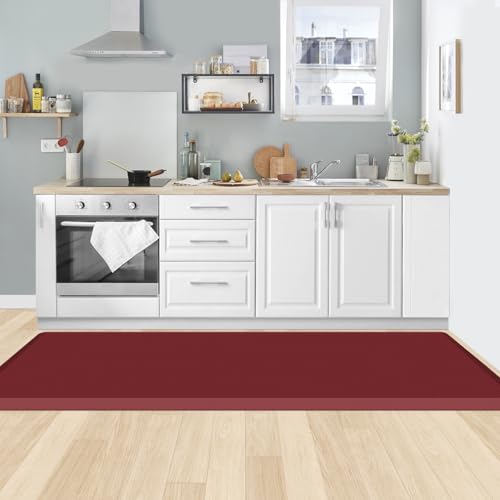 0.8" Thick Kitchen Mat Cushioned Anti Fatigue Rug Comfort Floor Mats