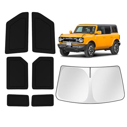 Car Window Shades for Ford Bronco 2021 (7 Count)