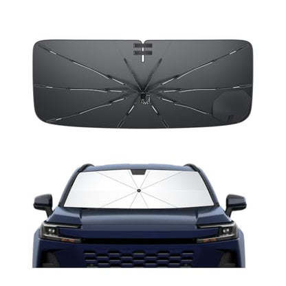 for 2026 Toyota RAV4 Windshield Umbrella Sunshade [Easier Foldable]