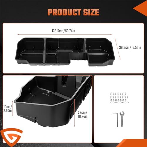 Truck Underseat Storage Box Fits for Chevy Silverado 1500 Crew Cab