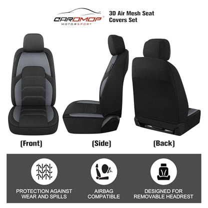 3D Air Mesh Car Seat Covers 2 Front Seats (2 Count)