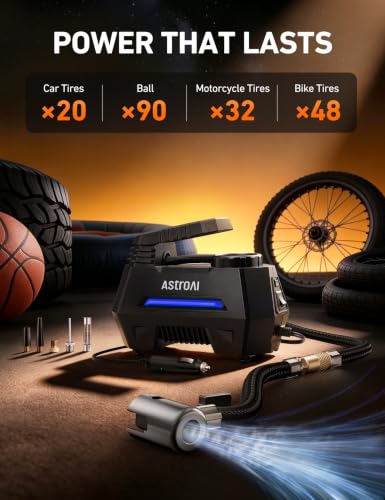AIRUN H Tire Inflator Portable Air Compressor