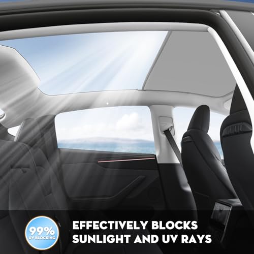 Roof Sunshade for Tesla Model Y Juniper 2026 (18 Count)