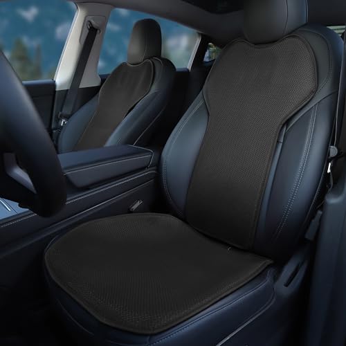 Front Car Seat Covers for Tesla Model Y Model S Model X Model 3 (4 Count)