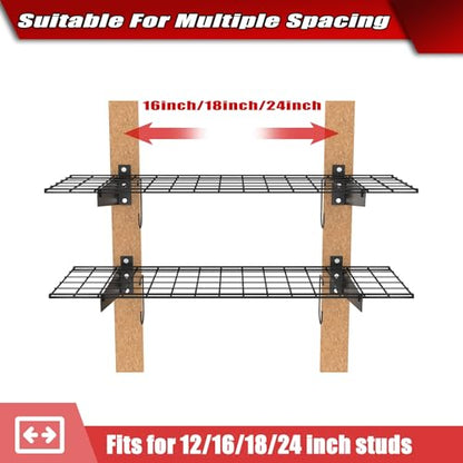 2 Pack Wall Mount Shelves