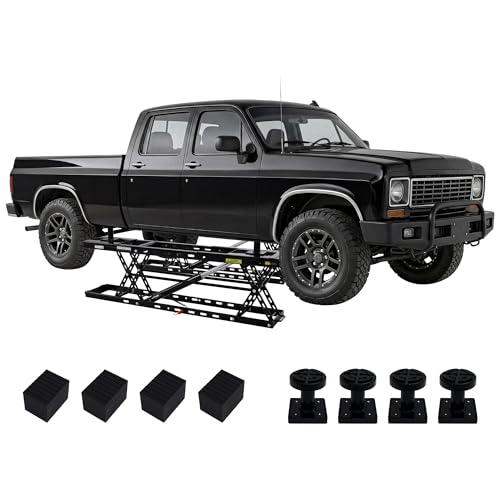 8000 LBS Portable Car Lift for Home Garage Use