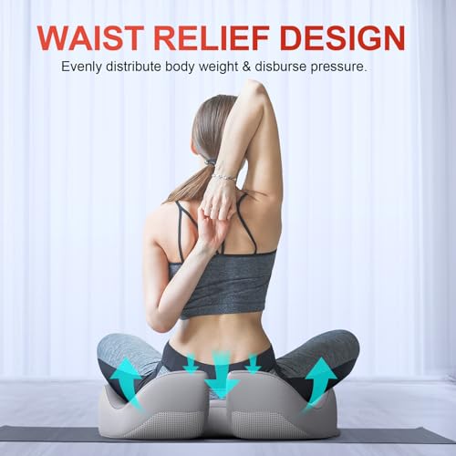 Large Cooling Memory Foam Seat Cushion (1000 grams)