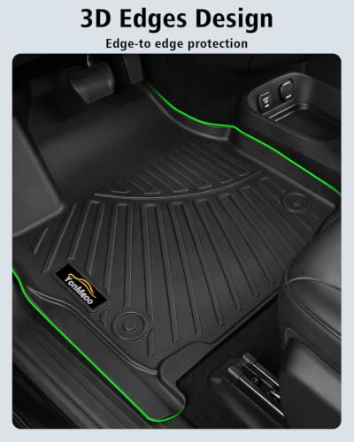 Floor Mats & Cargo Liner & Backrest Mat for Chrysler Pacifica 2017 (160 Ounce)
