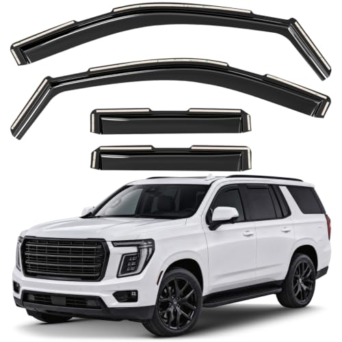 Window Deflectors Smoke Tinted in