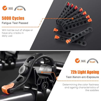2 Bike Hitch Mount Foldable Bicycle Carrier (2 Count)