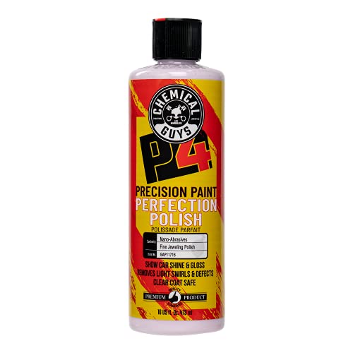 P4 Precision Paint Perfection Polish for Clear Coat (16 Fl Oz)