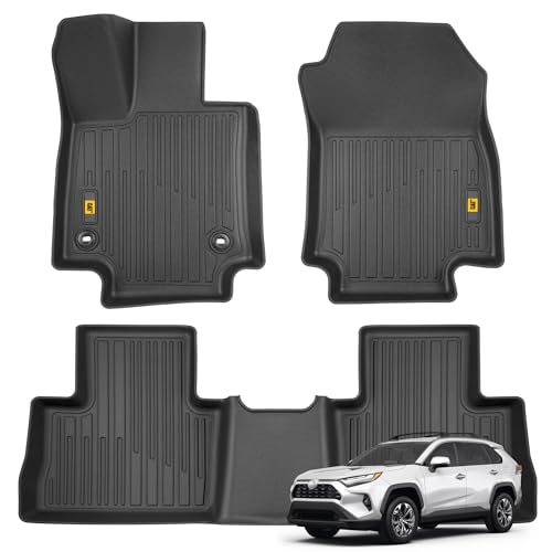 JustFit™ 3D Custom Fit Floor Mats for Toyota RAV4 2019 2020 2021 2022 2023 2024 2025